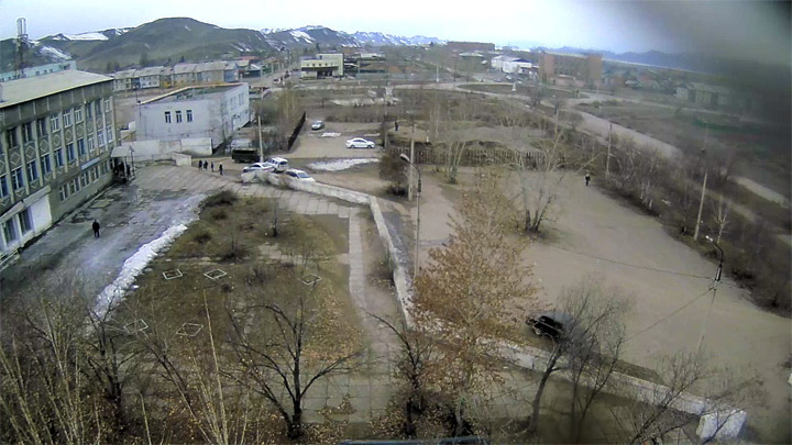 Онлайн веб-камера администрации города Шагонар (Шагонар, Россия)